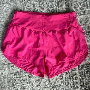 Hot Pink Gym Running Shorts